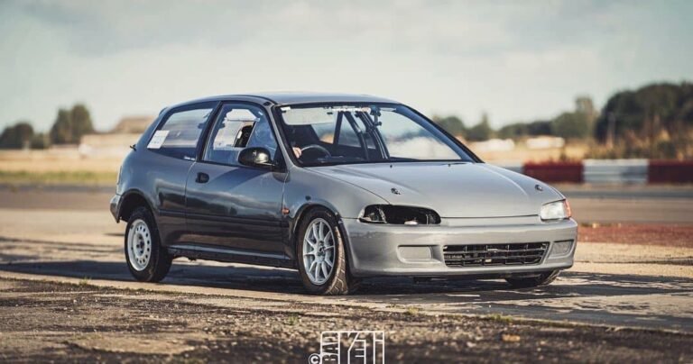 Alan Grainger's Honda Civic Drag Car – 13.875s ET Record