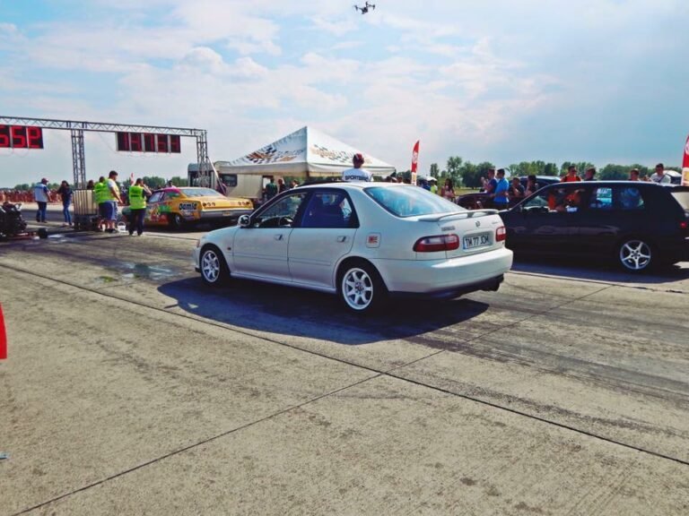 Calin Vuia's Honda Civic Drag Car – 12.710s ET Record