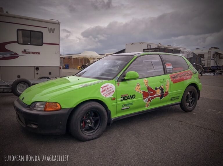 Dean Bottriell's Honda Civic Drag Car – 10.920s ET Record