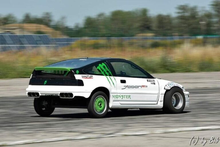 Dirk Radzanowski's Honda CRX Drag Car – 11.040s ET Record