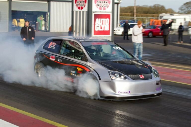 Guy Chamberlain's Honda Civic Drag Car – 8.760s ET Record