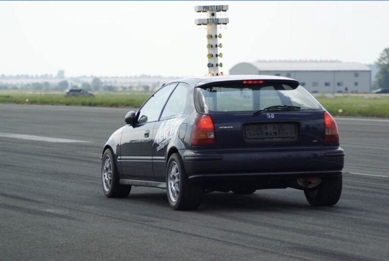 Herbert Strobl's Honda Civic Drag Car – 11.240s ET Record