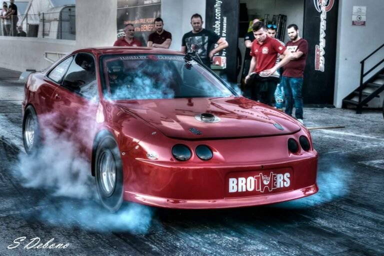 John Spiteri's Honda Integra Drag Car – 9.240s ET Record