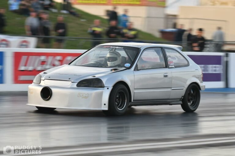 Jorel (Manajah) Wells's Honda Civic Drag Car – 9.810s ET Record