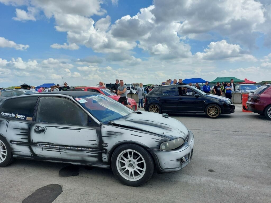 Juhász László's Honda Civic Drag Car – 9.937s ET Record