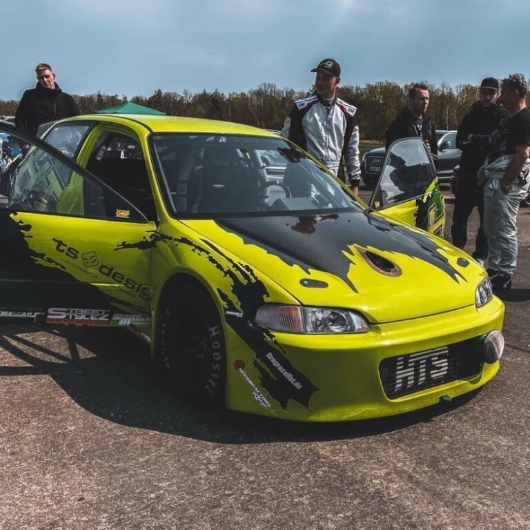 Justin Hecht's Honda Civic Drag Car – 8.783s ET Record