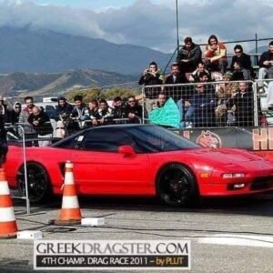 Kostas Manioudakis's Honda NSX Drag Car – 11.730s ET Record