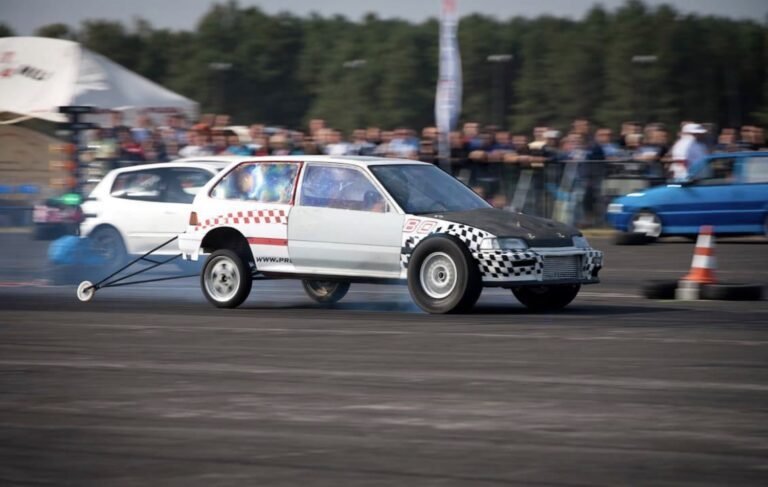 Marcin Pludowski's Honda Civic Drag Car – 10.500s ET Record