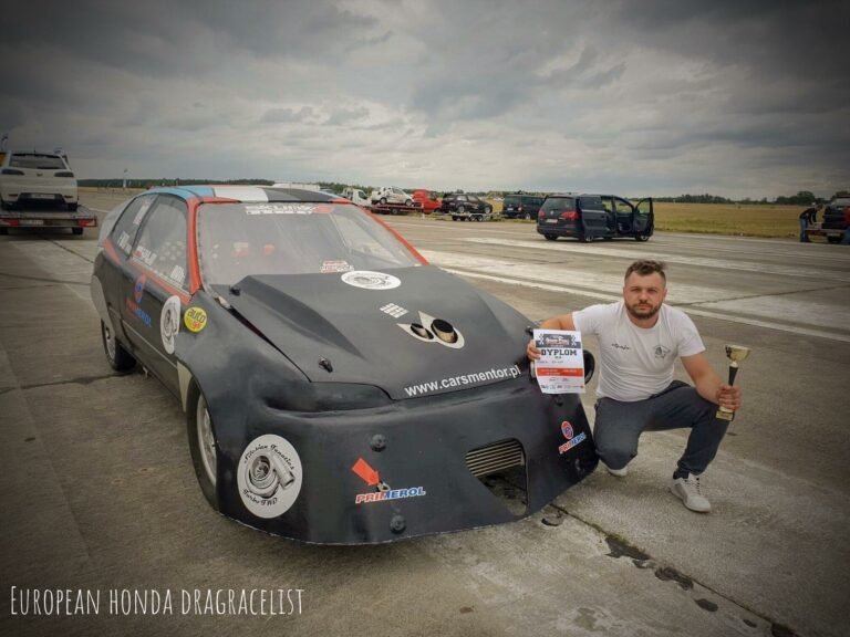Marek Spika's Honda Civic Drag Car – 10.364s ET Record