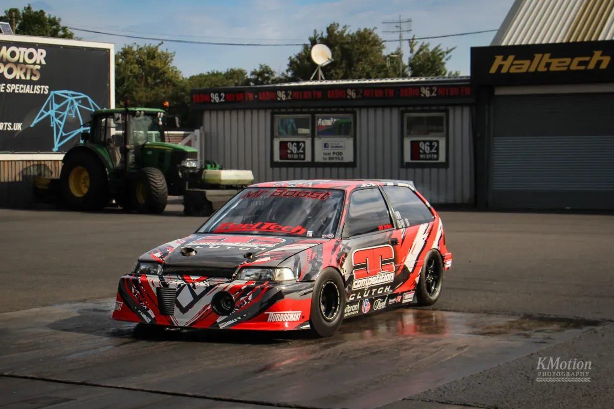 Matt Davison's Civic Drag Car – 8.836s ET Record