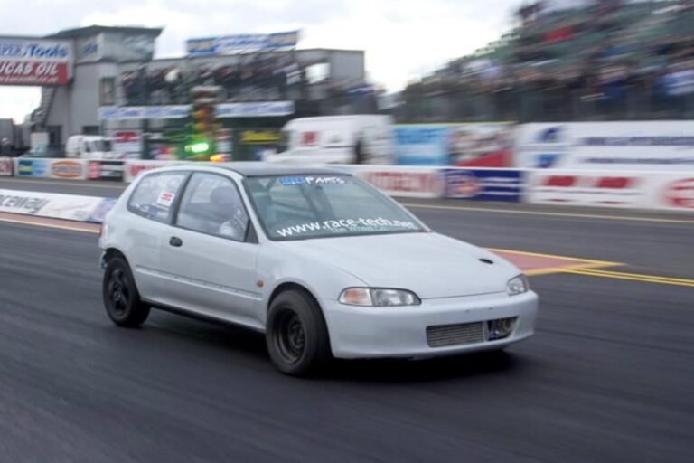 Matthew Simmonite's Honda Civic Drag Car – 10.976s ET Record