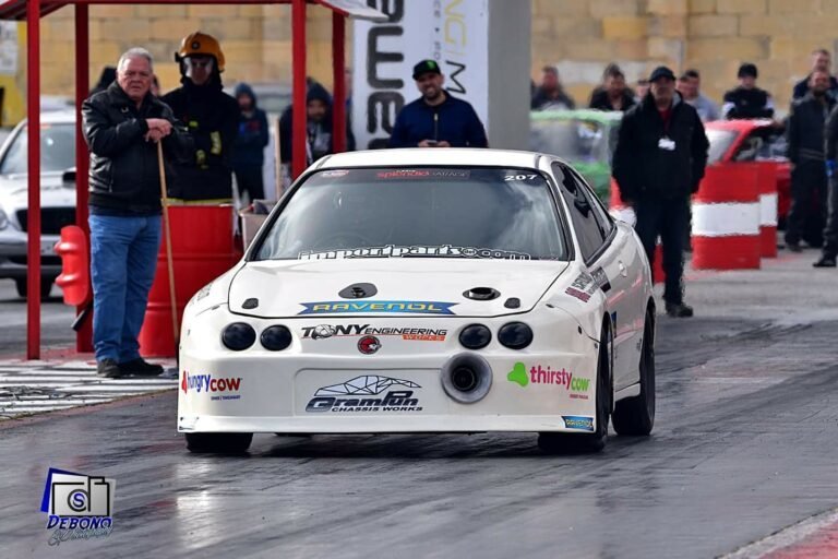 Miguel Montebello's Honda Integra Drag Car – 8.410s ET Record