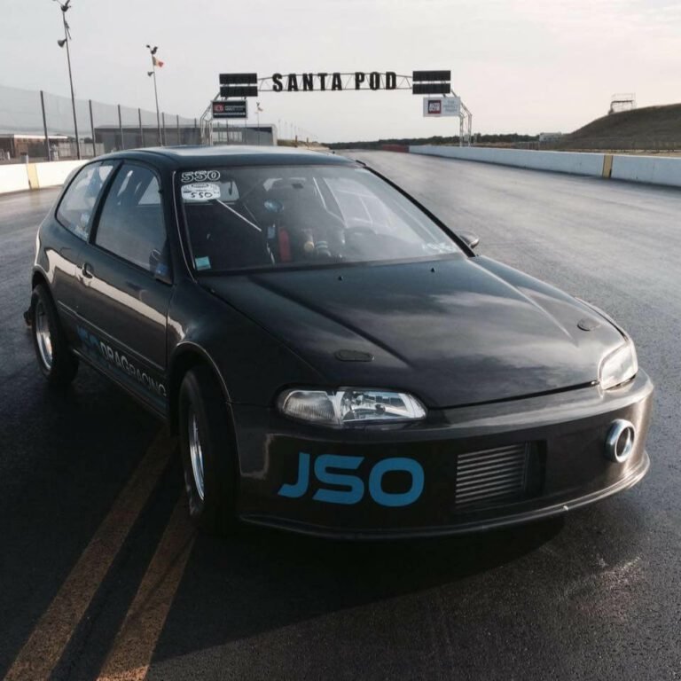 Steeve Durante's Honda Civic Drag Car – 8.860s ET Record