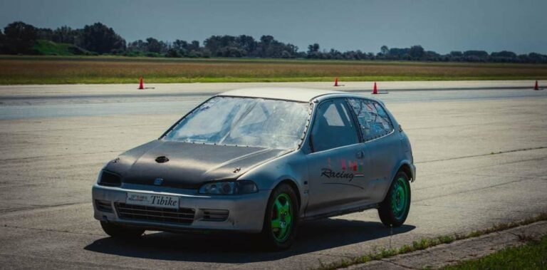 Tibor Sümeg-Halvax's Honda Civic Drag Car – 11.990s ET Record