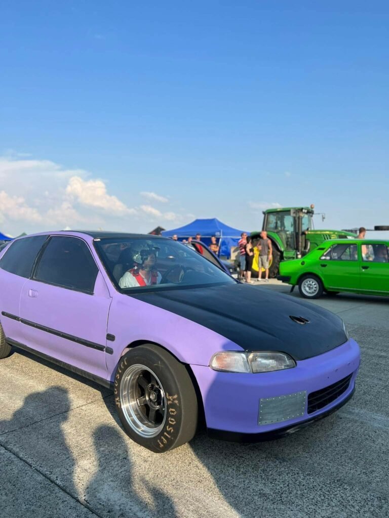 Zoltán Csóbor's Honda Civic Drag Car – 10.885s ET Record